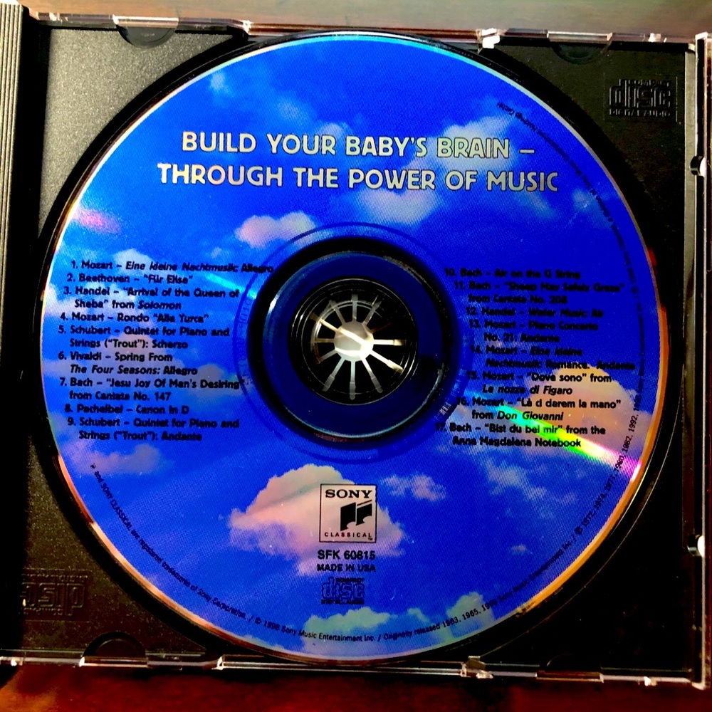 Build your baby’s brain thru the power of music